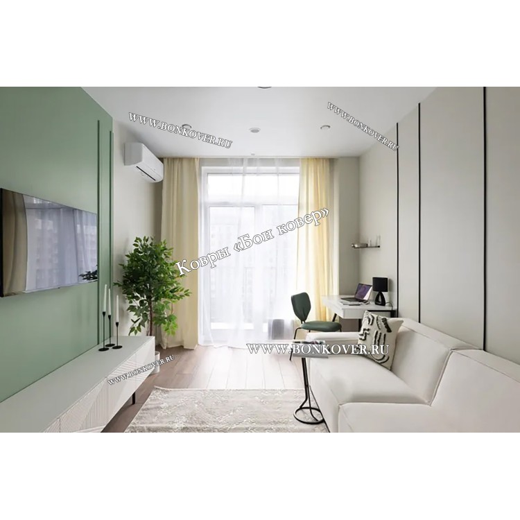 Белый Ковер Для Гостиной Дизайн 25577