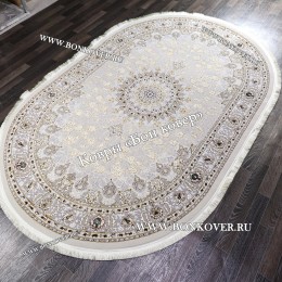 Персидский Ковер Для Гостиной Дизайн 29694 New NN Овал